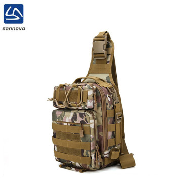 2019 multi-function shoulder Messenger bag riding men's chest bag camouflage sports backpack